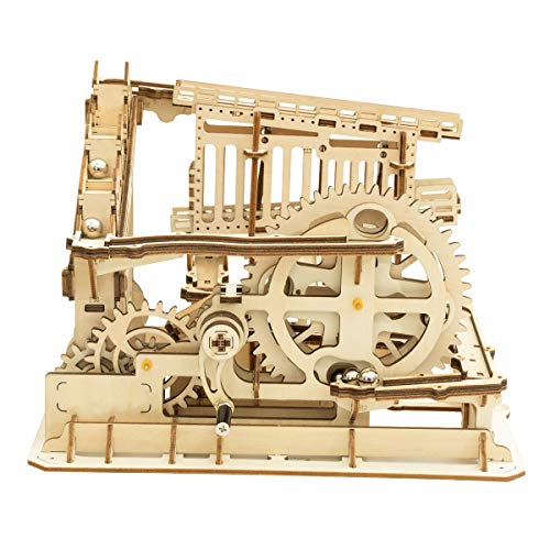 Robotime Puzzle in Legno Tagliato al Laser | Kit Modello Set Costruzione | 3D Puzzle Gioca (Cog Coaster)