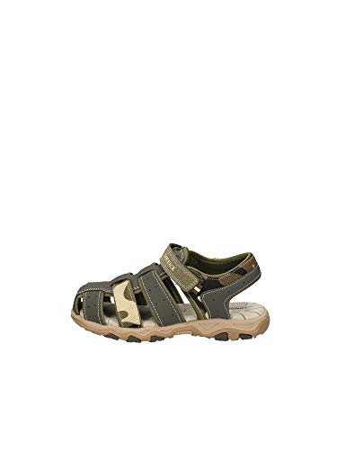 Lumberjack Levi, Sandali Punta Chiusa Bambini e Ragazzi, Verde (Military/Green M0280), 32 EU