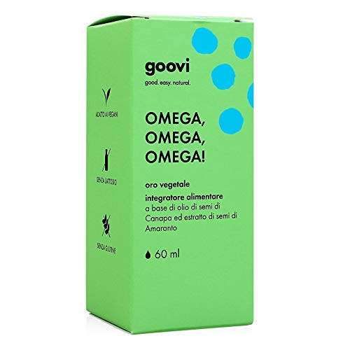 The good vibes company srl Goovi Omega, Omega, Omega! - Oro Vegetale - 60 ml