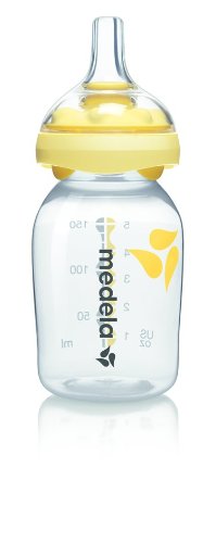 MEDELA Biberon per la Conservazione del Latte Materno, Multicolore, Confezione di 1 bottiglie (1 x 150 ml), con Tettarella Calma