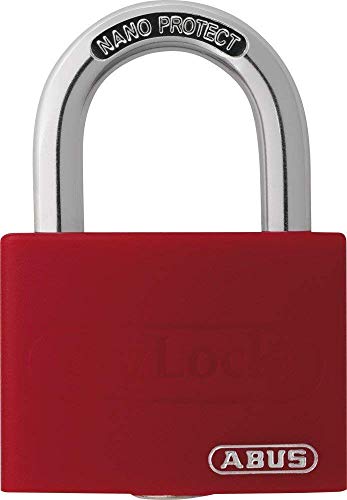 ABUS 508707 - T65AL/40_ROJO Candado My Lock aluminio 40 mm Rojo