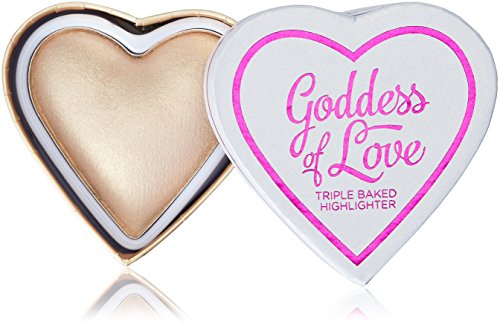 Makeup Revolution I Heart Makeup, Illuminante Hearts  – Golden Goddess, 10 g