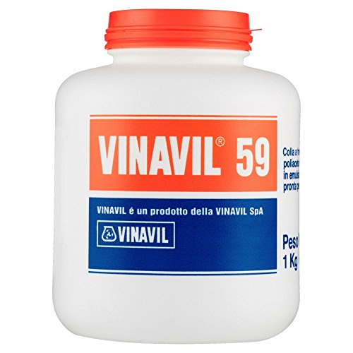 Vinavil - D0606 - Colla Vinavil 59 adesivo acetovinilico ad alto residuo secco - 1 Kg