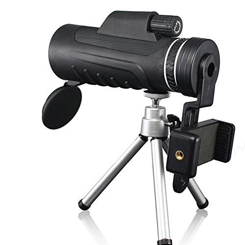 PERG Rate 40 X 60 HD telescopio visione notturna FMC obiettivo del supporto del telefono cellulare monoculare per caccia campeggio osservazione degli uccelli