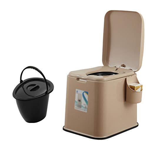 WC mobile Vasino WC Portatile, WC Portatile, Comodo Sedile Del Water per Campeggio, Spiaggia, Escursionismo (Color : B)