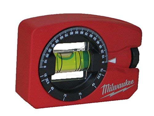 Milwaukee 4932459597 Livella ad Acqua Pocket 360° Magnetico, Red