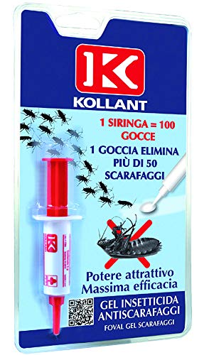 INSETTICIDA KOLLANT SIRINGA FOVAL-GEL SCARAFAGGI