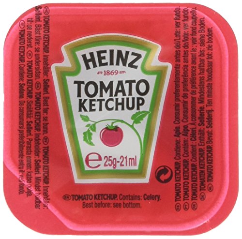 Heinz Tomato Ketchup Dip Pot - Confezione da 100 Pezzi
