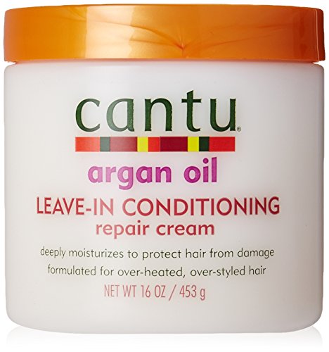 Cantu - Leave-In Conditioning, Crema riparatrice per capelli, all'olio di argan, 16 Ounce by Cantu