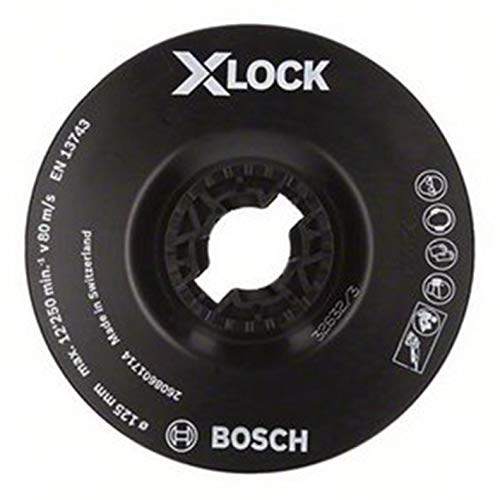 Bosch Professional 2608601714 Platorello Morbido, X-Lock, Ø125 mm