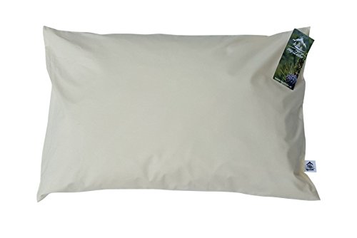 myZirbe - Cuscino per sonno riposante e rilassante, imbottito con fiocchi di pino cembro in 100% legno di cembro alpino, dimensioni: 60 x 40 cm 60 x 40 cm