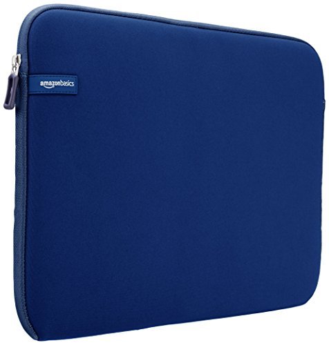 AmazonBasics, custodia protettiva per laptop, per una dimensione dello schermo di 15-15.6 pollici, blu navy