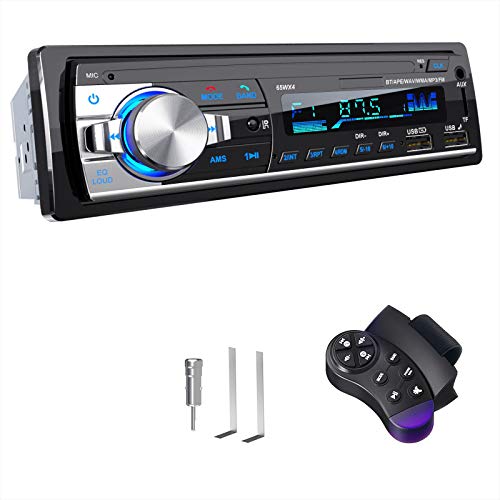 RDS Autoradio Bluetooth, CENXINY Autoradio con Vivavoce Bluetooth Chiamate in vivavoce Telecomando Radio FM 4x65W Autoradio con lettore MP3 USB e Bluetooth 4.2, supporto telefono iOS e Android