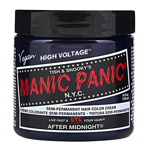 Manic Panic High Voltage Classic Cream Formula Hair Color After Midnight 118ml