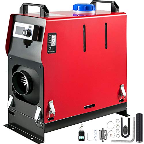 Riscaldatore d'aria diesel 5KW aggiornato All in One 1 Riscaldatore diesel 12V Riscaldatore carburante Diese Telecomando Riscaldatore di parcheggio Silenziatore con interruttore di trasmissione vocal