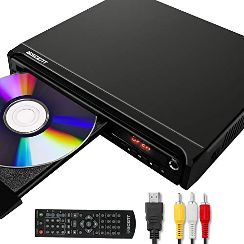 Lettore DVD compatto per TV, lettore DVD multi-regione, DivX, MP3,Mpeg4, lettore DVD / CD per uso domestico, con HDMI / AV / USB / MIC, (non lettore DVD Blu-ray)
