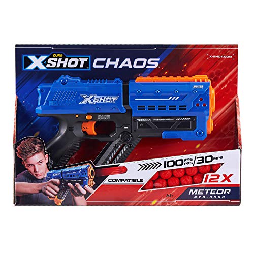 XSHOT- Meteor Pistola, 36282, Blu
