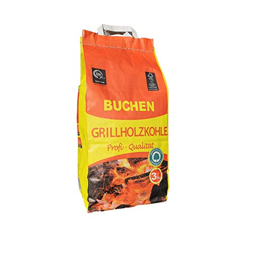 Feuerdesign - Carbonella per BBQ per Modelli Vesuvio/Mayon/Teide/Santorin - Sacco da 3 kg