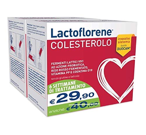 Lactoflorene colesterolo 40 buste (2x20buste)