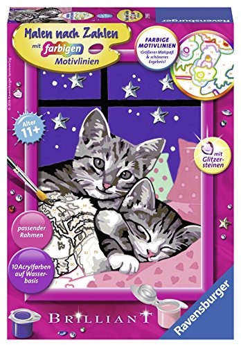 Ravensburger 279951 - Set di Numeri Gatti addormentati