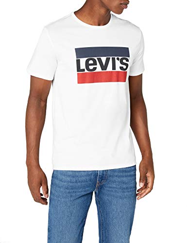 Levi's Graphic Maglietta, Bianco (84 Sportswear Logo White 0000), Medium Uomo