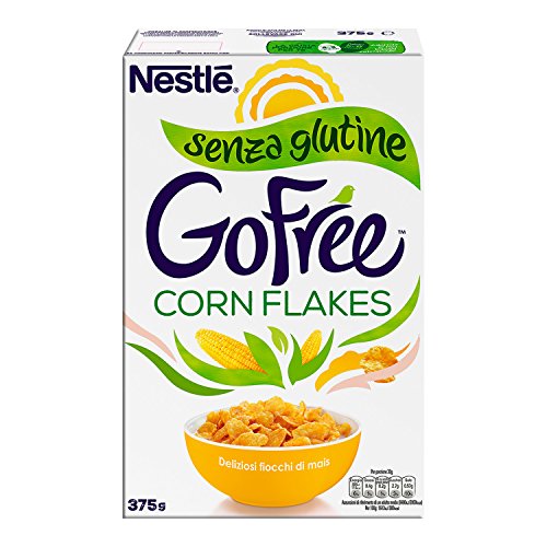 Nestlé Go Free Corn Flakes Fiocchi di Mais Senza Glutine 375 g