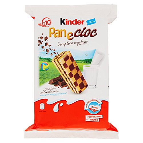 Kinder Pan E Cioc - 1 confezione da 10 merendine - 300 gr - [confezione da 6]