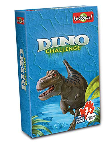 Bioviva 0105001112 - Gioco di società Dino Challenge, Colore: Blu