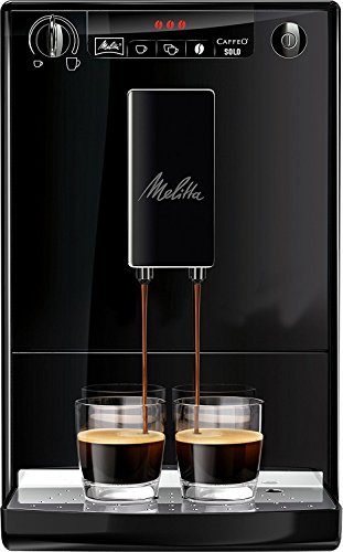 Melitta Caffeo Solo Macchina per Caffé Automatica, 1400 W, 2 Cups, plastica, Nero