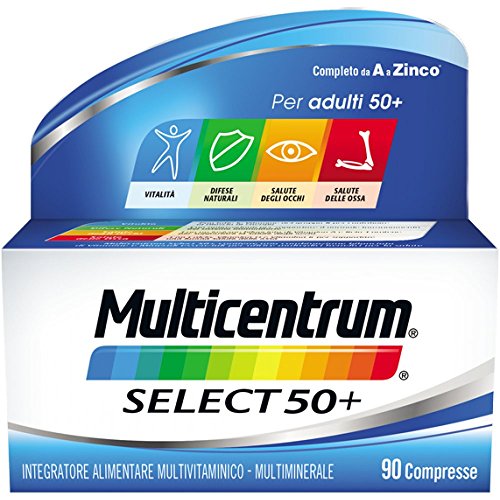 Multicentrum Select 50+ Integratore - 90 Compresse