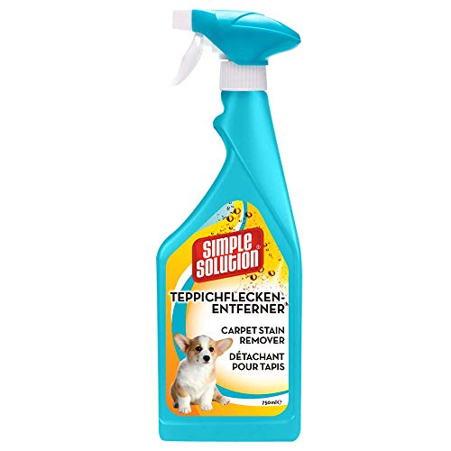 Simple Solution Oxy Orange Charged Pet Smacchiatore e Odore Remover | Elimina Le Macchie e Gli odori degli Animali Domestici – 750 ml