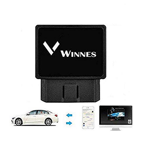 Winnes OBD GPS Tracker Monitoraggio in Tempo Reale Localizzatori GPS Auto Camion Veicolo Mini GPS Locator/GSM/GPRS/SMS Tracker Anti-Theft TK816 (OBD-TK816)