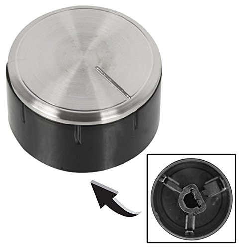 Bosch Oven Cooker Hob Control Knob Switch (Silver / Black)