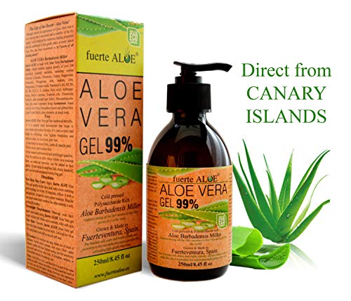 fuerte ALOE Aloe Vera Gel 100% pure Organic (250ML)