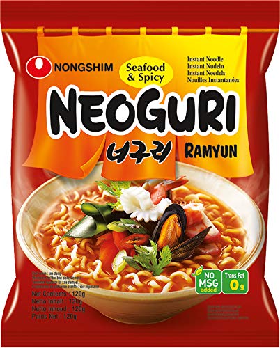 Nong Shim Noodles Neoguri Hot - Pacco da 20 x 130 g