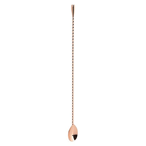 Genware nev-bs-t35 C Teardrop cucchiaio da bar, rame, 35 cm