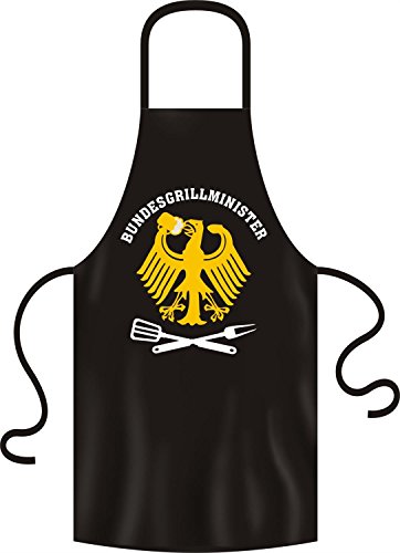 Unbekannt No Name 13 - Grembiule da Barbecue Spiritoso BUNDESGRILLMINISTER