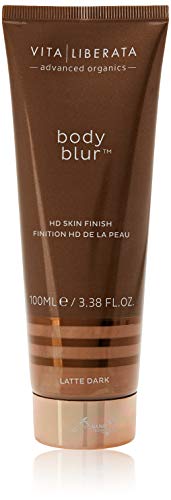 Vita liberata Body Blur HD istantanea di finitura e corpo makeup- latte scuro