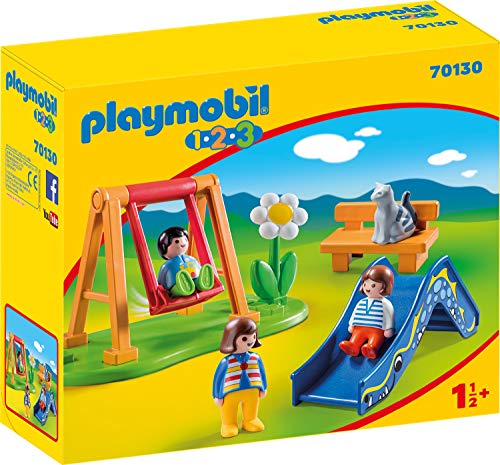 Playmobil 1.2.3 70130 - Parco Giochi, dai 18 mesi