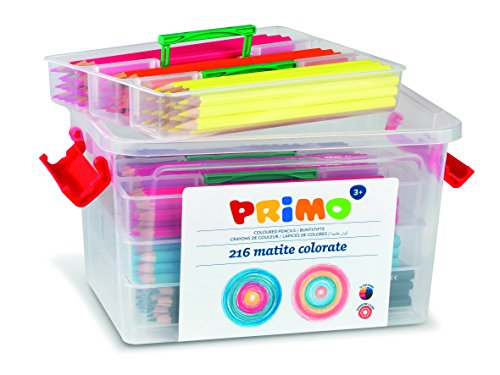 Primo P507MAT216 - Set da 216 matite colorate