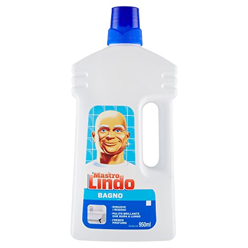 Mastro Lindo - Detergente per Bagno - 6 pezzi da 950 ml [5700 ml]
