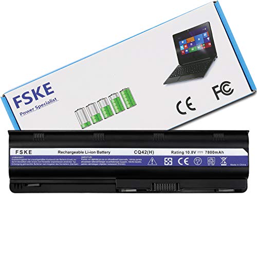 FSKE 593553-001 593554-001 MU06 Batteria per HP Pavilion DV6 DV7 G6 G62 G72, Compaq Presario CQ42 CQ62 CQ58 CQ57 CQ56 Notebook Battery, 10.8V 7800mAh 9-Celle