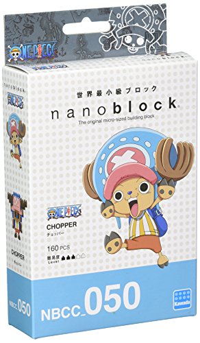 Nanoblock One Piece Chopper Gioco di Costruzione, Colore Rosa, Marrone, Blu, Bianco, Marroncino Chiaro, NB-CC050 , Modelli/Colori Assortiti, 1 Pezzo