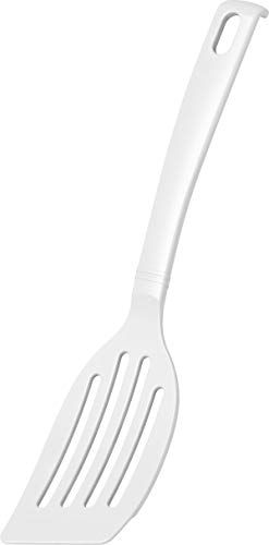 Fackelmann 24284 - Paletta da cucina Blanca, in plastica, per pentole e padelle rivestite, colore: Bianco