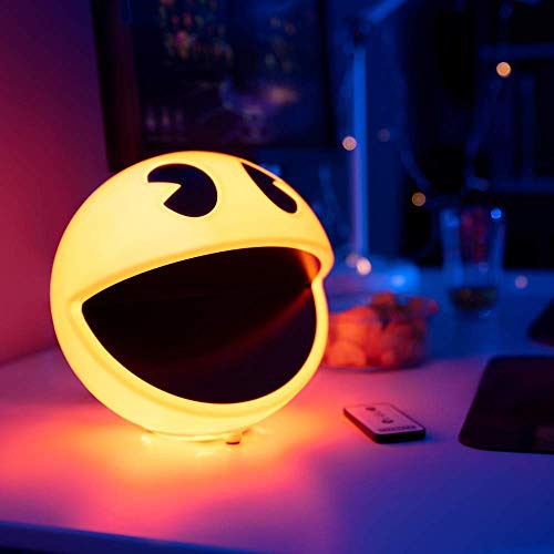 Pacman Z884195 - Lampada Pac-Man con suono, multicolore