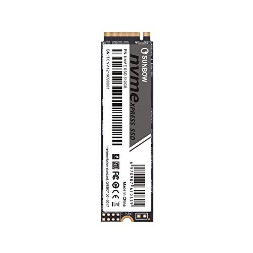 TCSUNBOW - Unità SSD M.2 2280 PCIe Express GEN3.0x4 NVMe da 240 GB NVME 512GB