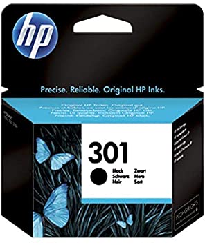 HP 301 CH561EE Cartuccia Originale, Nero, 1 pezzo (verificare la compatibilità con la stampante prima dell'acquisto)
