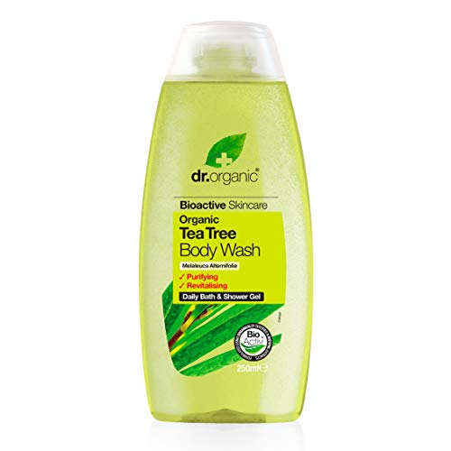 Dr. Organic Tea Tree Body Wash Detergente Corpo, 250ml