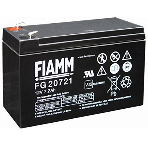 FIAMM IC-FG20721 BATTERIA AL PIOMBO 12V 7,2AH (FASTON 4,8MM)