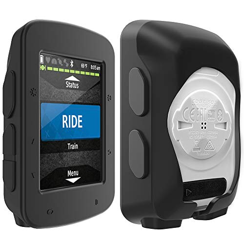TUSITA Custodia per Garmin Edge 520 Plus - Cover Protettiva in Silicone - Accessori per Computer GPS per Biciclette